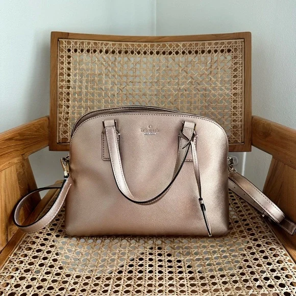 Kate Spade Rose Gold Cameron Street Lottie - Picture 1 of 6
